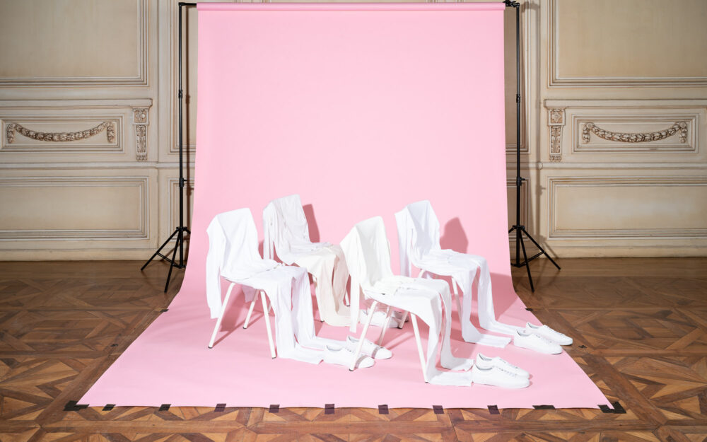 Photo promotionnelle pour la saison musicale du Quatuor Debussy, formation de musique classique.