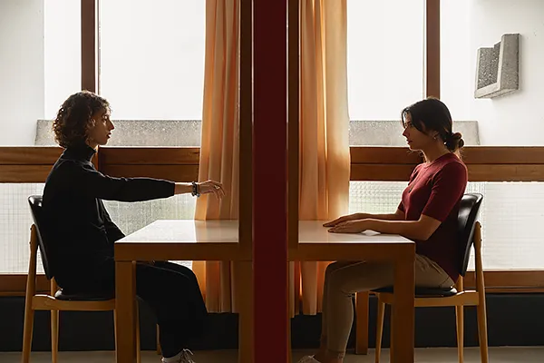 Appartement témoin — Unité d’habitation, photographie Le Corbusier à Firminy Appartement témoin dans l’Unité d’habitation, Le Corbusier Firminy, photographie d’architecture moderne