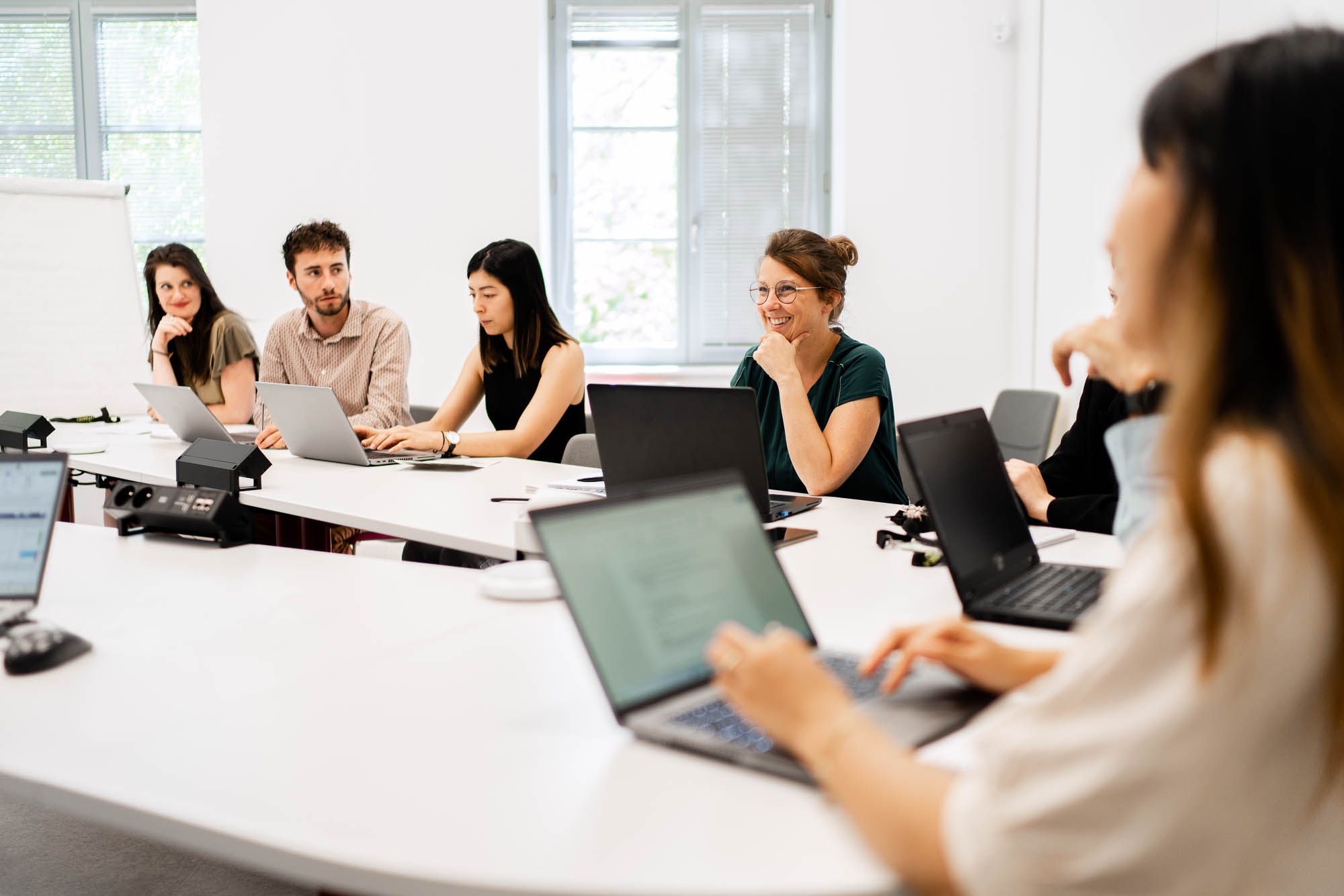 Scène de travail sur l'innovation dans la filière agroalimentaire, Vitagora Dijon