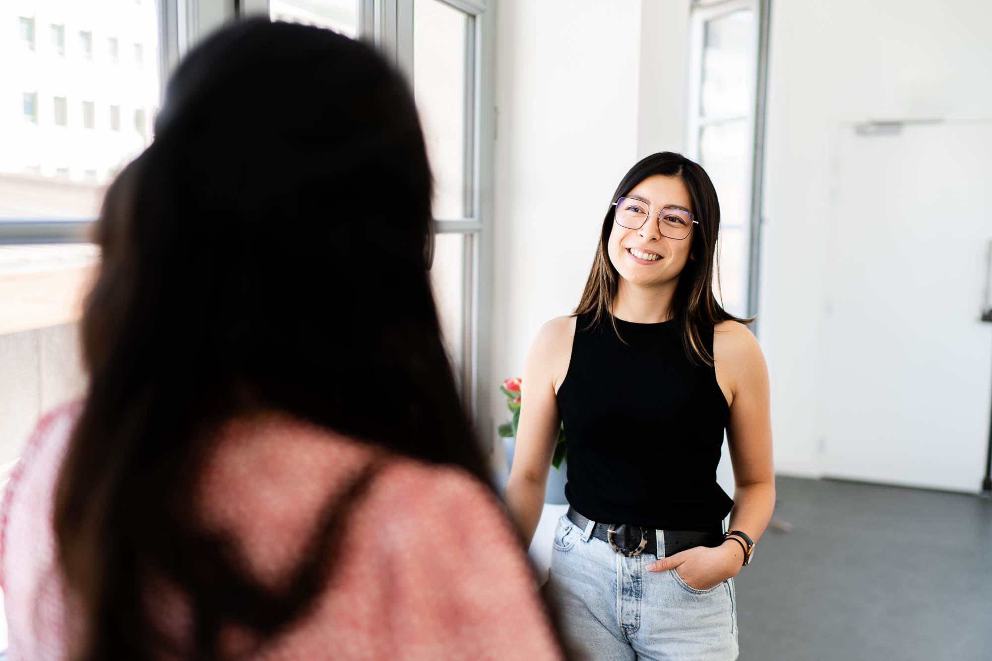 Scène de travail dans les locaux de Vitagora à Dijon, association agroalimentaire