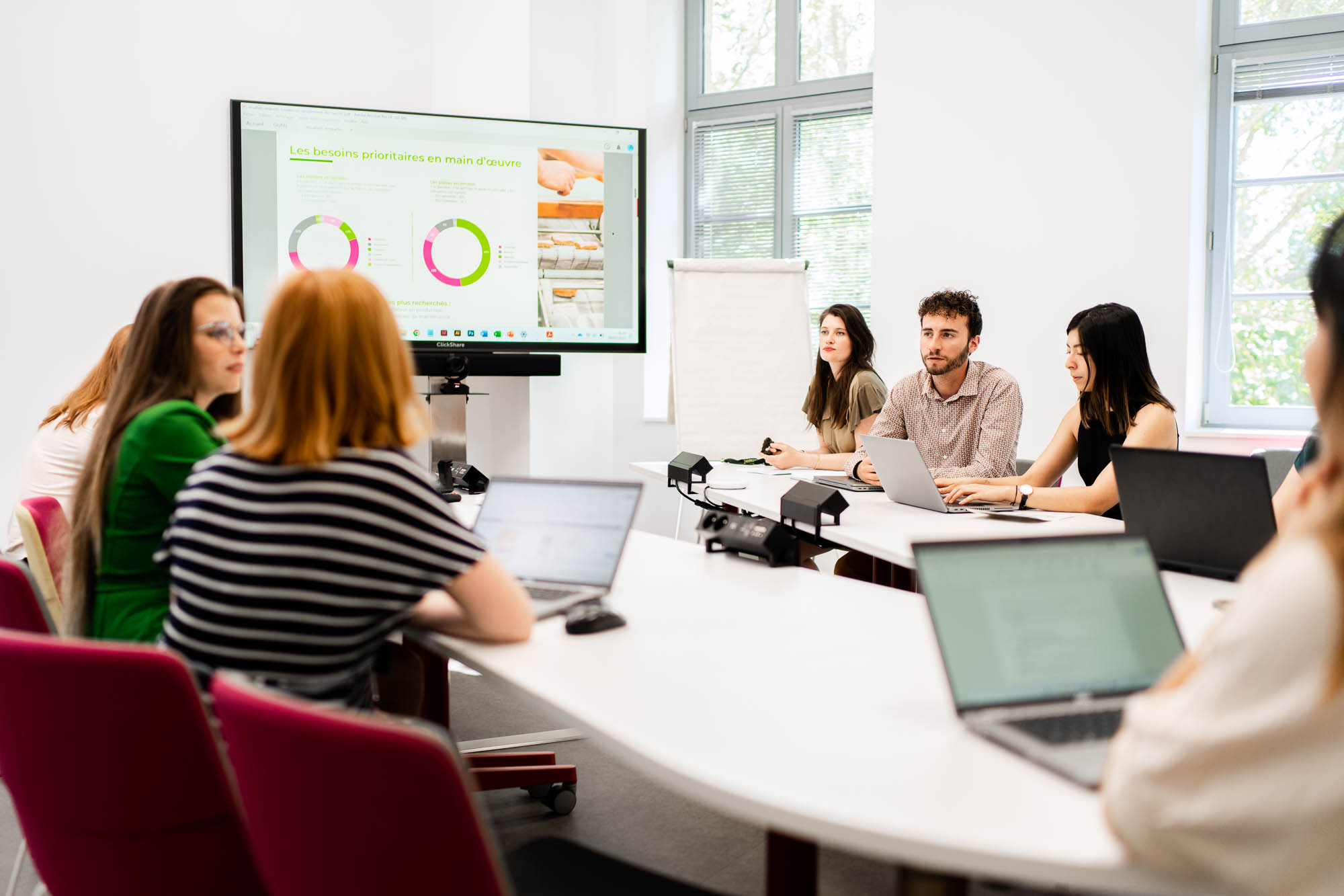 Reportage photo d'activité professionnelle pour Vitagora, association agroalimentaire Dijon