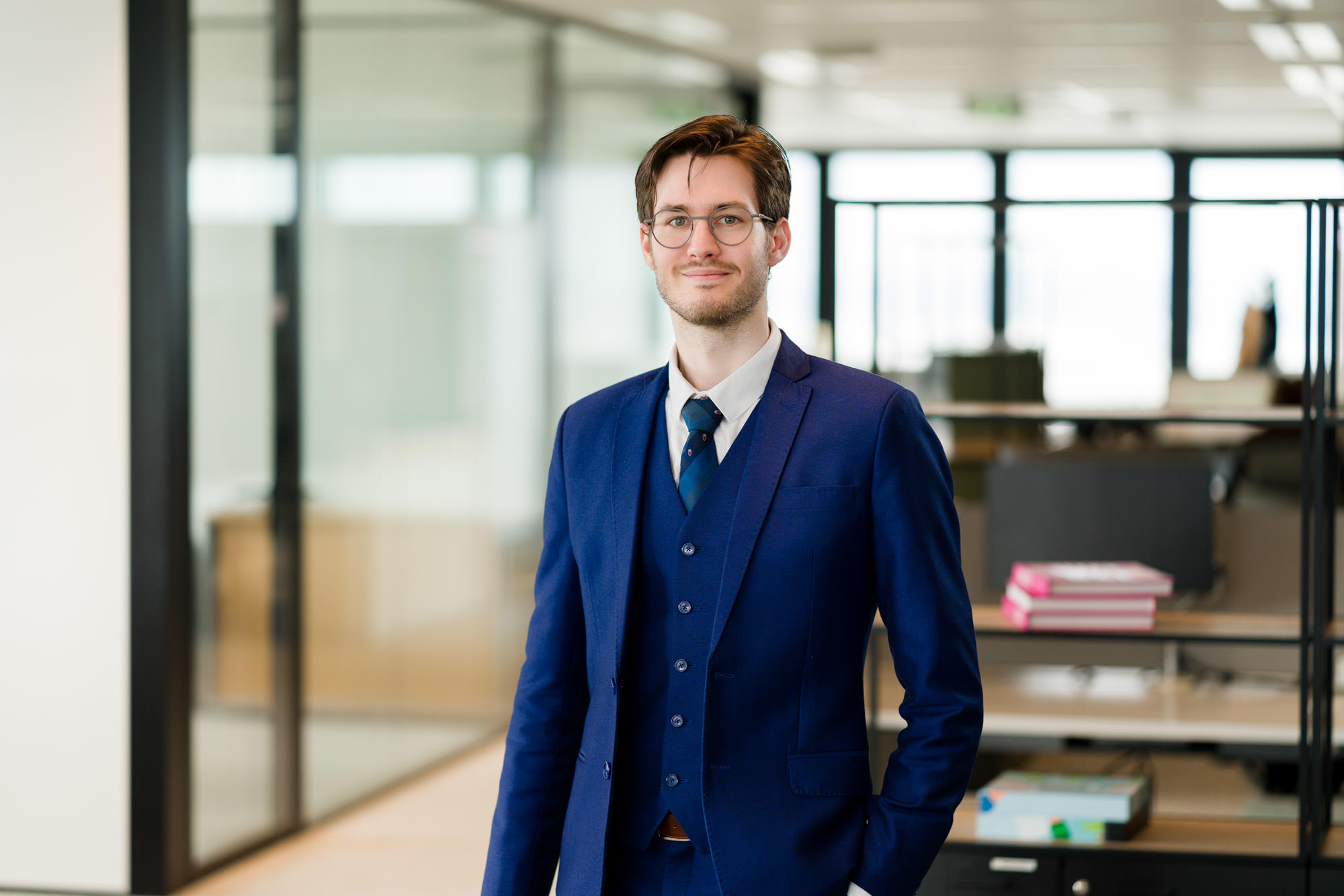 Trombinoscope en environnement : portrait corporate dans les locaux Deloitte à Lyon (To-Lyon).