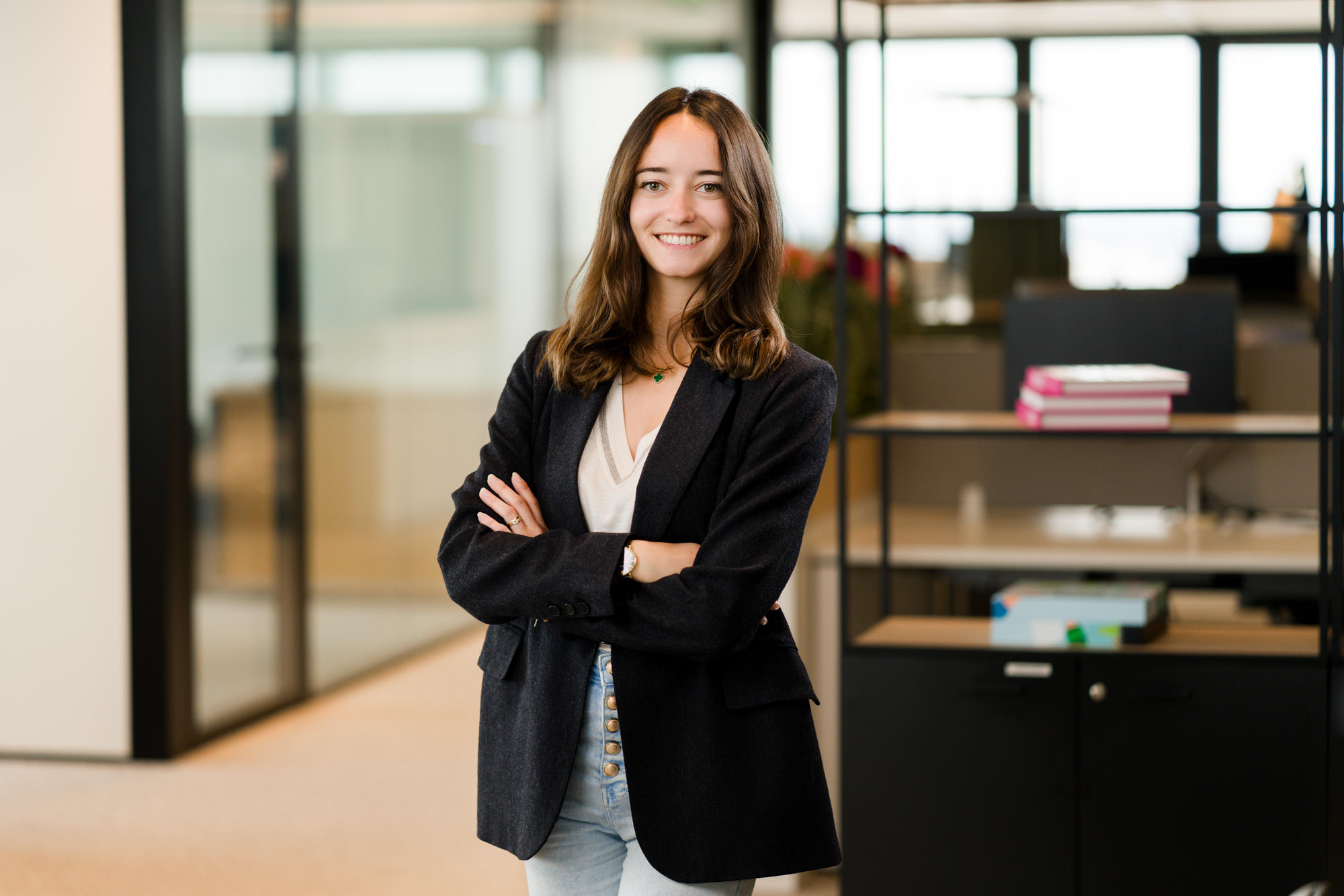 Portrait corporate en environnement pour trombinoscope d’entreprise, Deloitte à Lyon (To-Lyon).