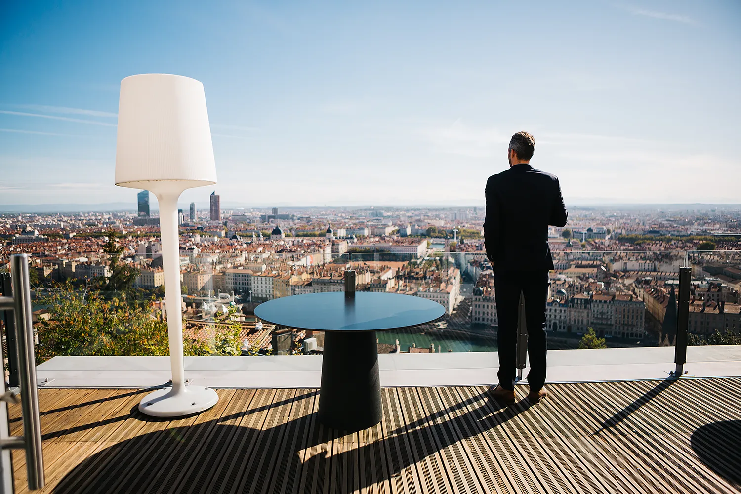 Reportage photo d'entreprise. Cette photo a été réalisée pour l'Office National du Tourisme Allemand par le photographe Olivier Ramonteu. Cette photo a été réalisée lors d'un événement organisé à Lyon par cette organisation.