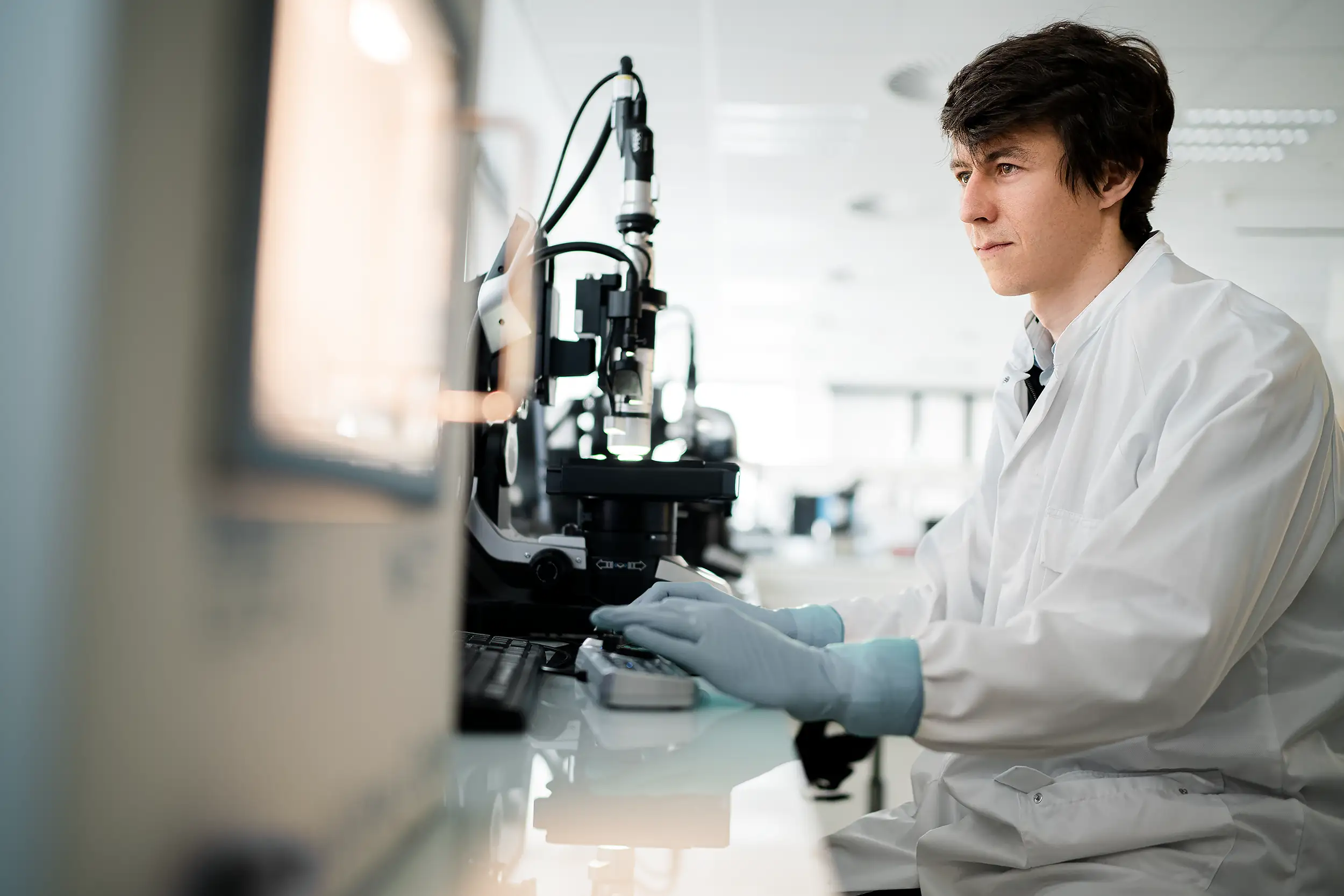 Photographe pour l'industrie et les laboratoires de recherche