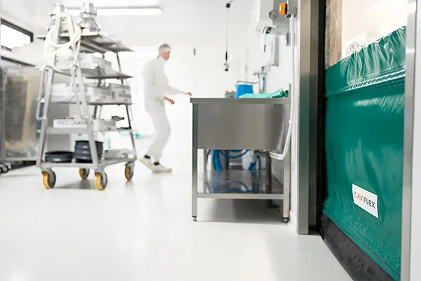 Porte industrielle en agroalimentaire – MAVIFLEX